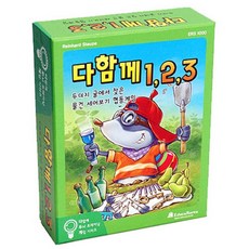 Educa Korea大家一起訓練桌遊遊戲大家一起1 2 3, 1個, 混色
