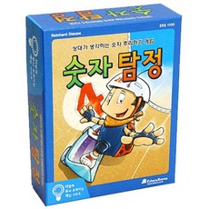 에듀카코리아 다함께트레이닝 보드게임 숫자 탐정, 혼합 색상, 1개