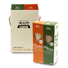 국시방 흑마늘국시 500g + 양파국수 500g 혼합세트, 1세트