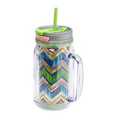 cool gear Mason 圖形雙水瓶, 473毫升, 雪佛龍