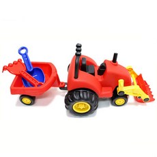 캐스비 플레이 시티로드 모래놀이, 레드, 556g, 1개