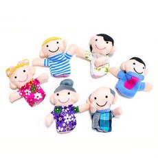 KesB 玩手指家庭木偶, 6種