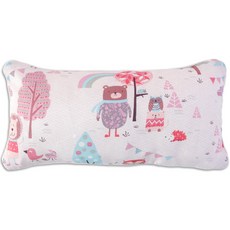 보몽드 인견 제제 유아동 베개커버 + 솜, 핑크