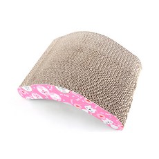 이코디 고양이 스크래쳐 오뚜기형, 혼합 색상, 1개