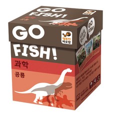 HAPPY BAOBAB Go Fish 科學學習卡牌遊戲, 恐龍, 1個