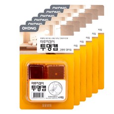 Goku Floor Keeper 30mm 透明帽方形 4p, 6個