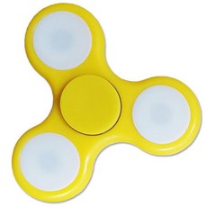 Toy Ventures Domingo指尖陀螺經典三葉翼 DMG-1, 黃色的
