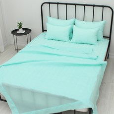 슈에뜨룸 인견 홑이불, 민트