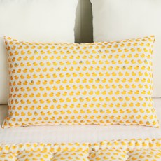 BEAUTE HOUSE 人造絲印花超細纖維枕頭, 小鴨