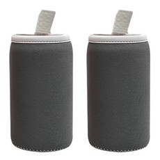 텀스 네오프렌 미니 보틀파우치, 그레이, 2개입