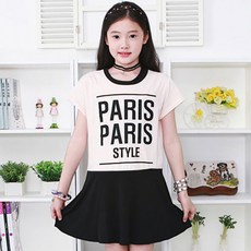 jackid 女童巴黎風連身裙