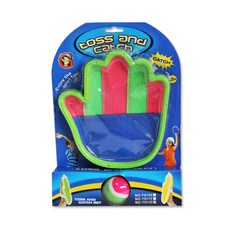 PlayMarket 손바닥 찍찍이 캐치볼 세트, 혼합 색상, 1개
