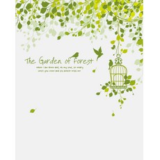 JEJEDECO 彩色霧面窗貼 愛的小夜曲 右側, 混合顏色