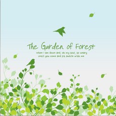 JEJEDECO 彩色霧面窗貼 森林花園 02, 混合顏色