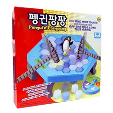 Gameology 企鵝砰砰 桌遊, 1個, 混合顏色