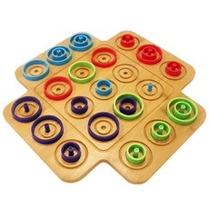 게임올로지 오트리오 보드게임, 혼합 색상, 1개