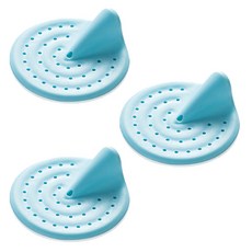 圓形彩色多功能過濾器3入組 藍色, 1個, 隨機出貨