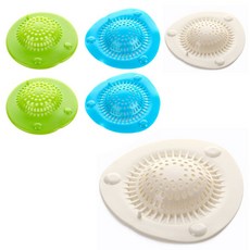 RIVER-GREEN 排水溝過濾器 L號 隨機出貨, 河綠色、藍色, 6件