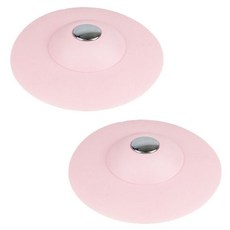 리버그린 머리카락방지 배수구덮개 핑크