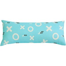 Ein Haus 印花條紋靠枕, 薄荷