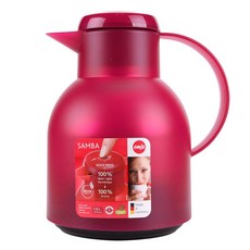 엠사 삼바 보온냉 주전자, 1L, 핑크