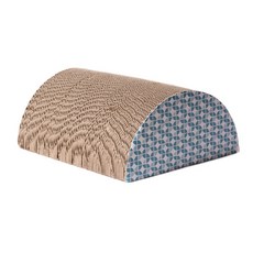 아리코 고양이 스크레처 반달형, 혼합 색상, 1개