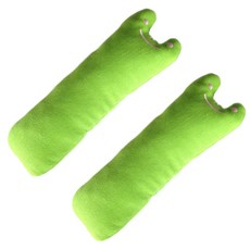 아리코 엄지 고양이 장난감 쿠션, 그린, 2개