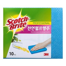 3M Scotch-Brite 百利 木漿抹布 藍色 10條入, 10入