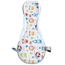 리에또 3D 에어 매쉬 아기띠 쿨시트, 베이비주, 1개