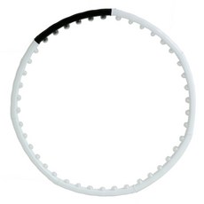 naria 塑腰呼拉圈, 1kg, 白色 黑色, 1個