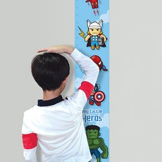 身高測量貼紙, 小英雄