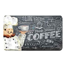 아파치밀스 쿠션컴포트 주방매트, 커피쉐프