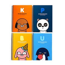 영아트 개콘프렌즈 연습장, 랜덤 발송, 4개입