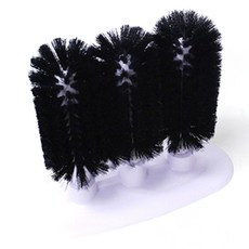 HORECA 3頭玻璃杯刷, 混合顏色, 1個