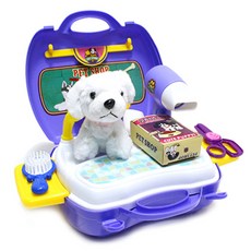 캐스비 플레이 드림 역할가방 애견샵, 퍼플, 1개