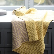 다이치 유아용 니트 블랭킷 카시트용, 허니 옐로우