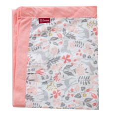 SINBII 午睡紗布雙層被, 杏色 小鹿款