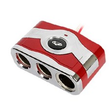 삼진 퍼스트 3구 소켓 레드, 1개