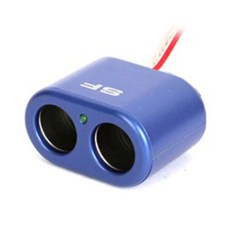 삼진 SF 2구 소켓 블루, 1개