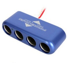 삼진 심플 4구 소켓 블루, 1개