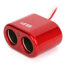 삼진 SF 2구 소켓 레드, 1개