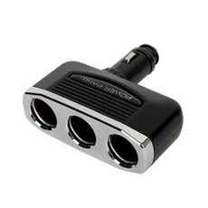 삼진 다이렉트 3구 소켓 블랙, 1개