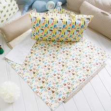 Coney Island 夏季用超細纖維午睡被組+防水收納袋 隨機出貨, 印地安鳥