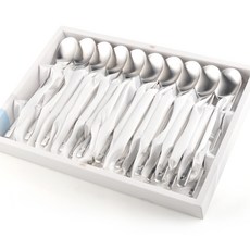한일스텐레스 샤넬크로버 레이저, 숟가락 10p + 젓가락 10p, 1세트
