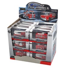 빅드림 ALLOY CAR MODELS 소방차 4종 시리즈 완구 24p, 레드, 1개