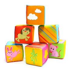 Tusibebe軟布塊6p, 混色