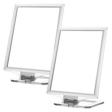 CHILSUNG 珍珠方形桌鏡 S號, 2入, 透明