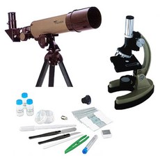 EDUKA韓國望遠鏡和顯微鏡套組EDU5273, 混色