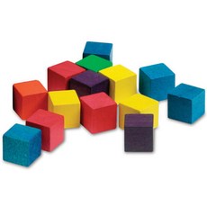 Learning Resources Educa Korea 2cm疊疊樂 EDU0135 100入, 紅,橙,黃,綠,藍,紫, 100個