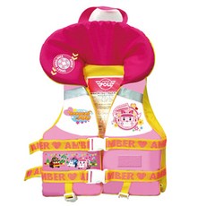 로보카폴리 엠버 유아 수영보조복 25kg, 혼합 색상, 1개